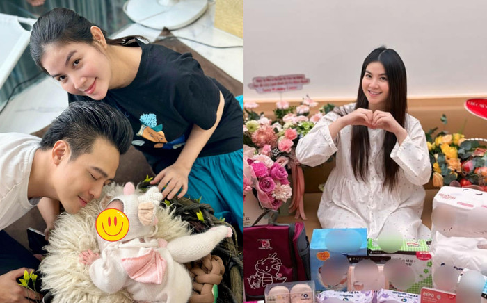 Nhan sắc Kha Ly sau sinh con gây bất ngờ Ảnh 2