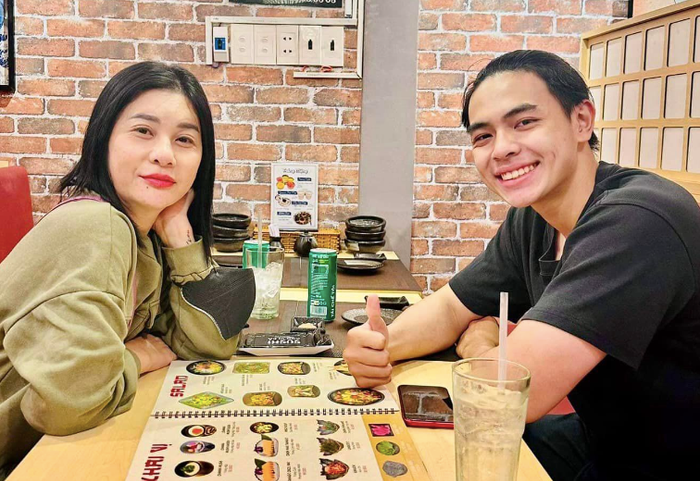 Con trai của nữ diễn viên được mẹ tạo mọi điều kiện để phát triển theo đúng sở thích.