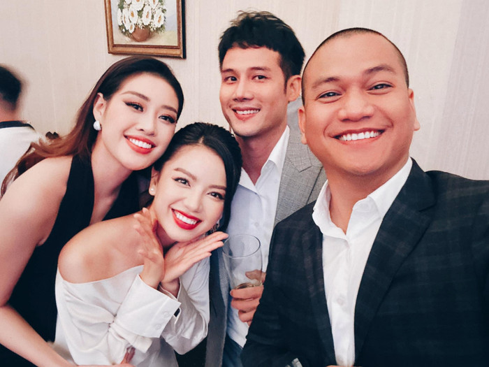 Khánh Vân và bạn trai cùng nhau xuất hiện chung nhiều sự kiện.