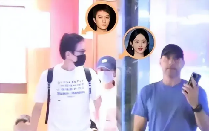 Triệu Lệ Dĩnh và Phùng Thiệu Phong đưa quý tử đi chơi vào giữa năm ngoái, cánh paparazzi Hoa ngữ khá tinh tế khi chủ động che mặt cậu bé đúng như cách bố mẹ nhóc tỳ thường làm. Ảnh: Sưu tầm