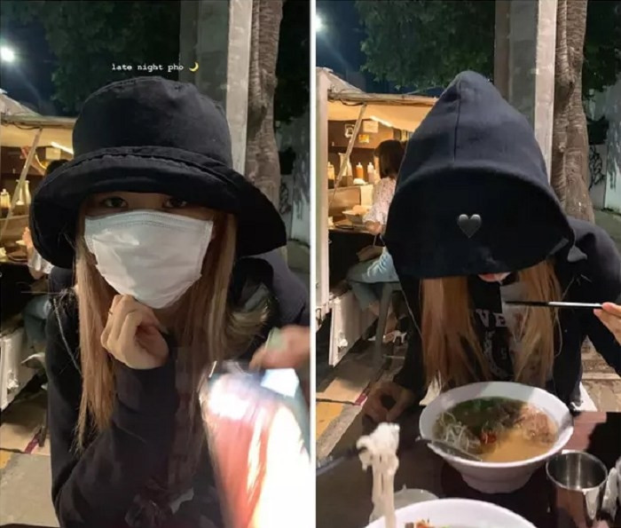 Rosé (BLACKPINK) là một trong những idol K-pop tỏ ra vô cùng thích thú với món phở và nem cuốn Việt Nam