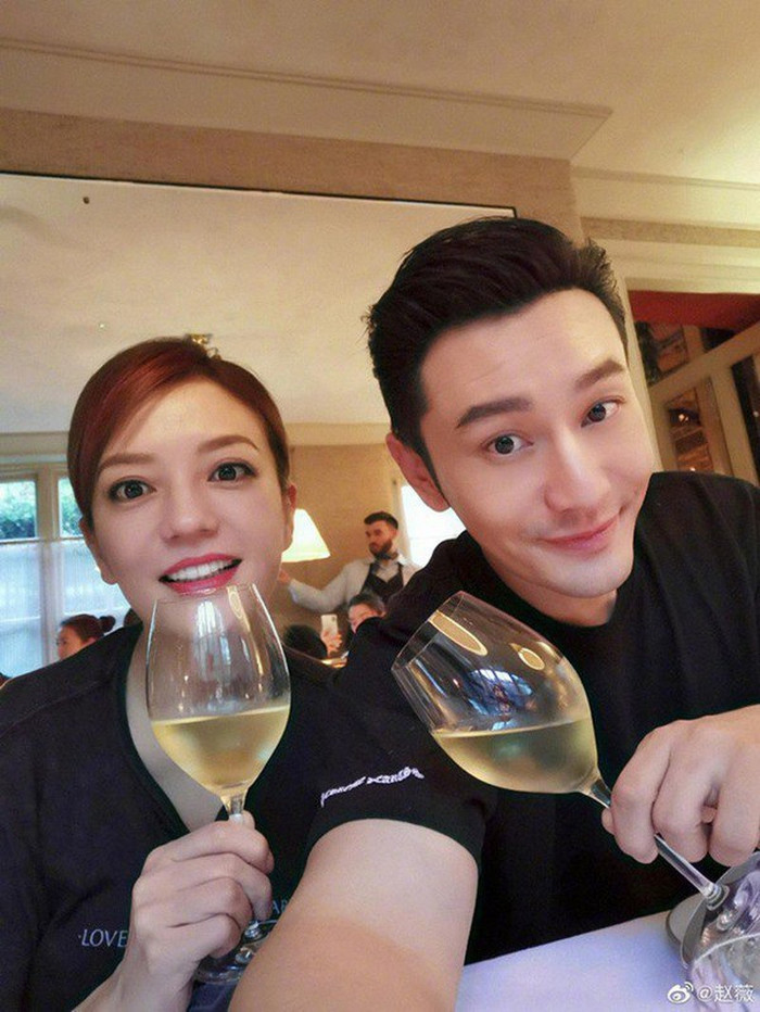 Huỳnh Hiểu Minh và Triệu Vy là bạn tốt của nhau sau khi không thể đến được với nhau.