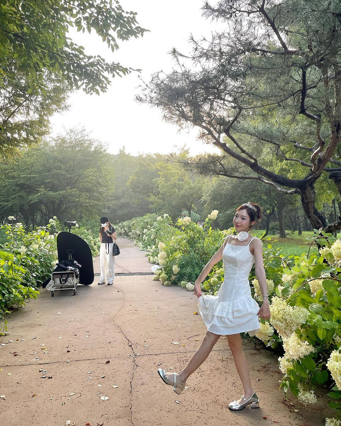 Yuna Vũ được ví như công chúa hay hoa hậu thật thụ. Ảnh IGNV