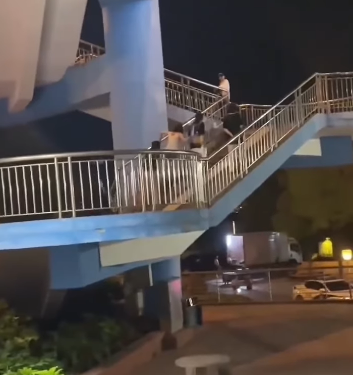 Hình ảnh Triệu Lệ Dĩnh đi lại khó khăn do tái phát chấn thương khiến netizen lo lắng.&nbsp;