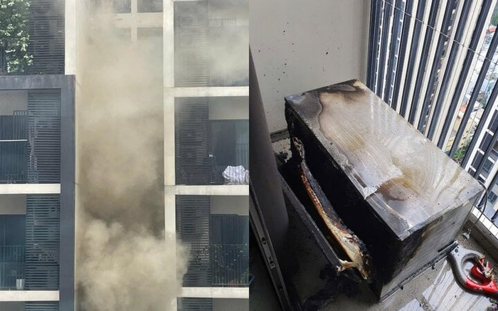 TP.HCM: Cháy căn hộ chung cư cao cấp, người dân hốt hoảng tháo chạy Ảnh 2