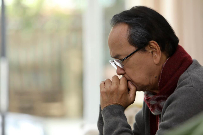 NSND Thanh Điền hụt hẫng và đau lòng sau khi vợ Thanh Kim Huệ qua đời hồi năm 2021.