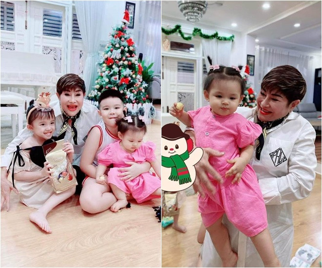 Bà cũng từng đến thăm nhà Vy Oanh.