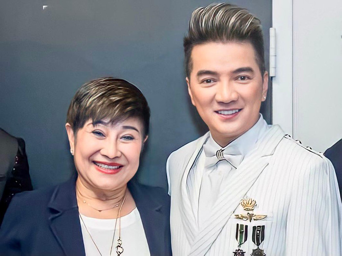 Đàm Vĩnh Hưng và vợ cũ - bầu sô Liên Phạm.