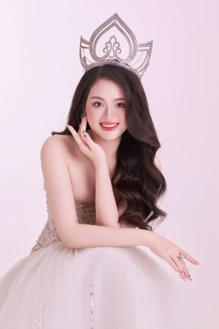 Hoa hậu Mai Anh đạt nhiều danh hiệu nhan sắc trước khi đăng quang Hoa hậu Việt Nam Thời đại 2022. Ảnh FBNV