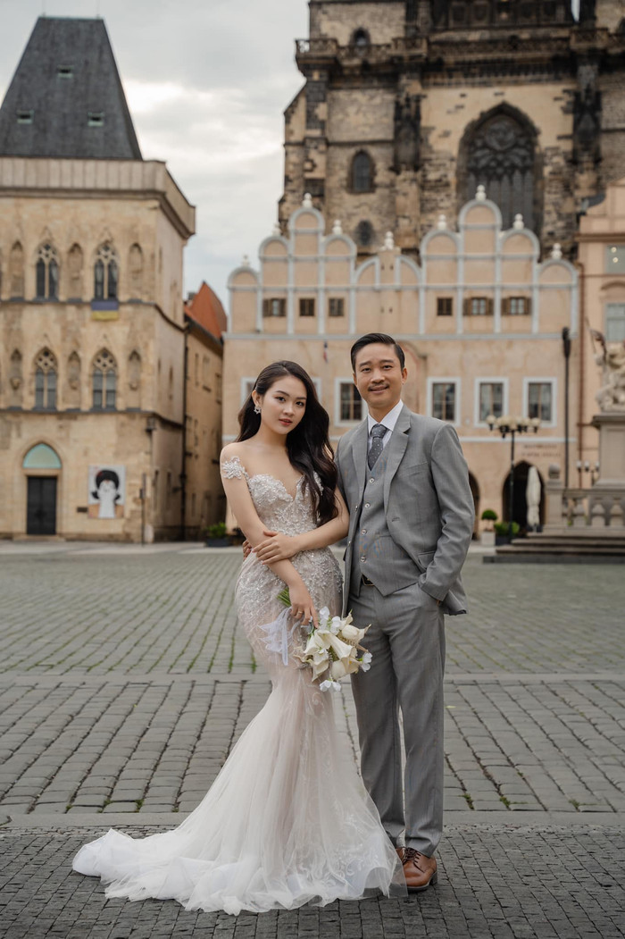 Hoa hậu Mai Anh có chuyện tình đẹp với doanh nhân hơn 16 tuổi. Ảnh FBNV