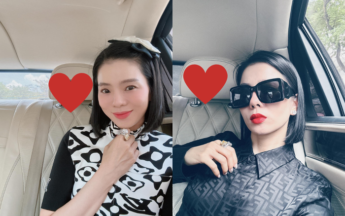 Lệ Quyên thường xuyên check-in trên xe ô tô sang chảnh. Nữ ca sĩ có tiềm lực kinh tế ổn định và bộ sưu tập xe ô tô, bất động sản đáng ngưỡng mộ. Ảnh: FBNV