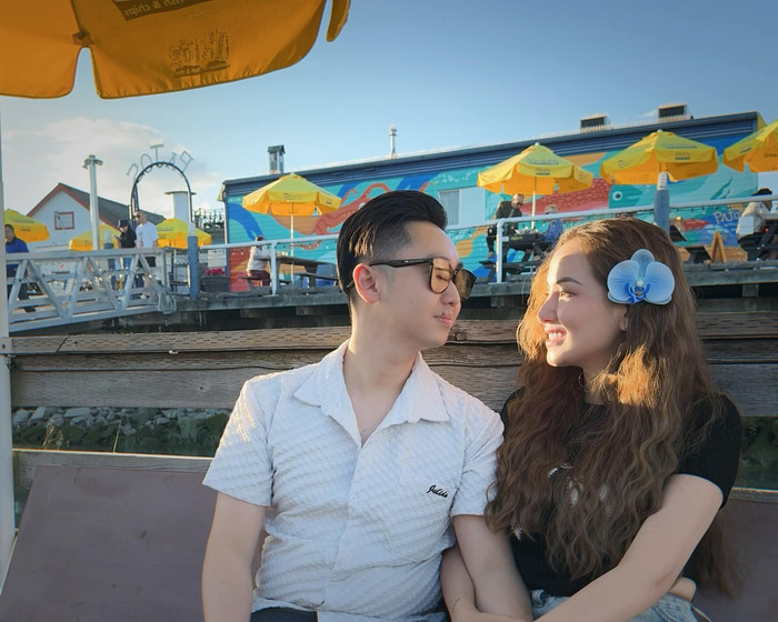 Hoa hậu Diễm Hương thật sự đã tìm được 'nửa kia' sau nhiều biến cố, thử thách. Ảnh: FBNV