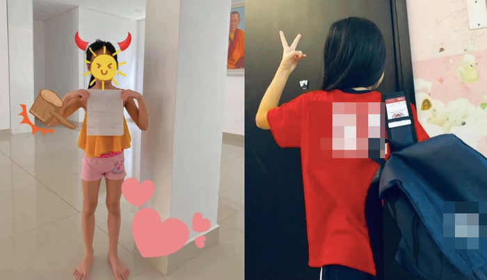 Bé Bánh Gạo được vợ chồng Công Vinh giữ kín diện mạo. 