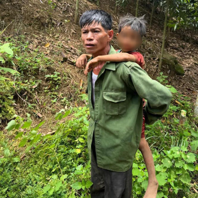 Bé trai được tìm thấy