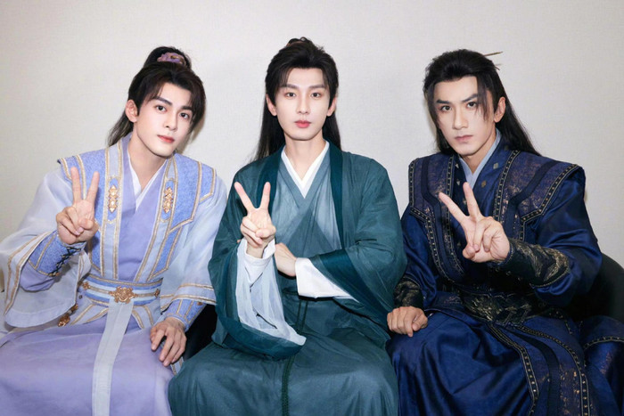 Bộ ba nam thần Tăng Thuấn Hy, Thành Nghị, Tiêu Thuận Nghiêu đã làm nên thành công của Liên Hoa Lâu. 