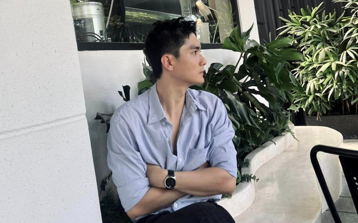 Chồng Ngọc Trinh khoe vẻ điển trai Ảnh 2