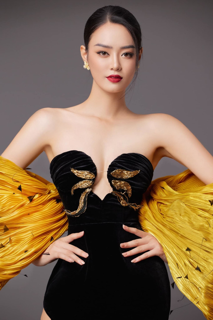 Bùi Khánh Linh - Đại diện Việt Nam tại Miss Intercontinental 2024.