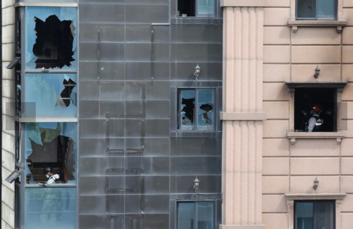 Hiện trường xảy ra vụ việc.