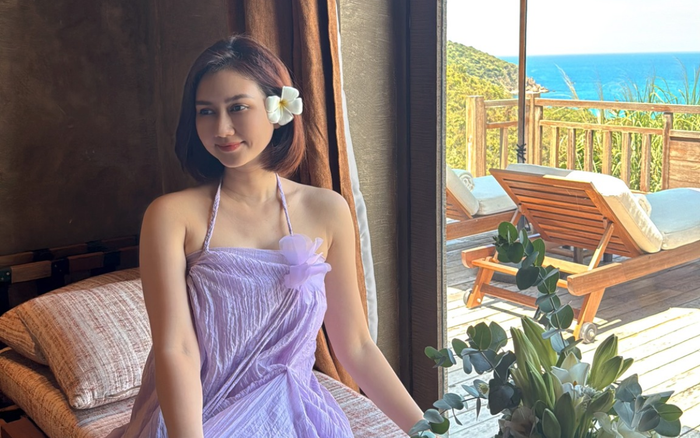 Hương Giang thường đi du lịch kết hợp với công việc. Ảnh: FBNV