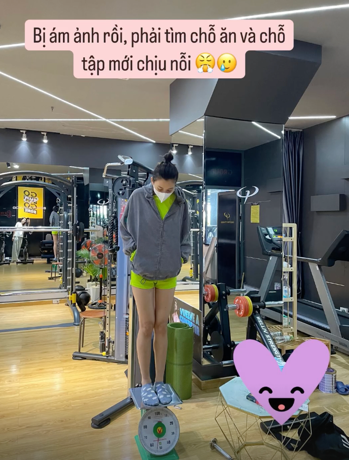 Tiểu Vy tăng cân sau một thời gian 'ở ẩn', sắp chạm mốc 55 kg.