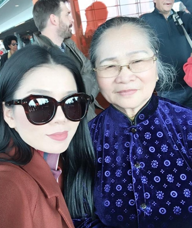 Mẹ Lệ Quyên từng là ngôi sao của quận Hai Bà Trưng.