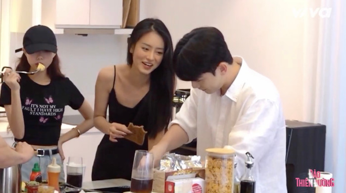 Bùi Khánh Linh xuất hiện, điều này đã khiến ánh mắt Cheon Minuk thay đổi.