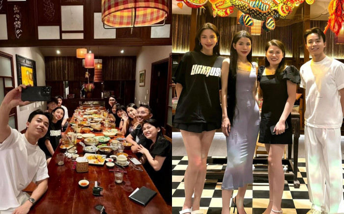 Ngay khi về Việt Nam an toàn, Hằng Du Mục đã đoàn tụ team Quang Linh Vlog Ảnh 2