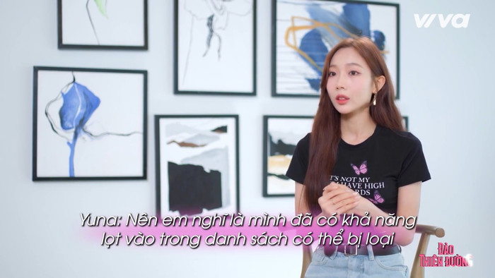 Yuna Vũ cảm thấy lo lắng vì có khả năng lọt vào danh sách bị loại.