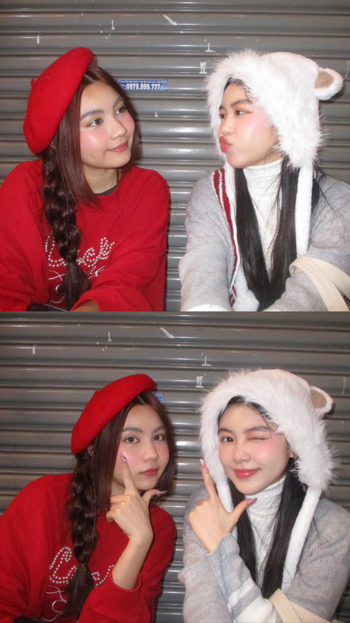 Theo ghi nhận từ SaoStar, chị cả Lọ Lem tên thật là Mai Thảo Linh, còn cô út Hạt Dẻ là Mai Thảo Ngọc.