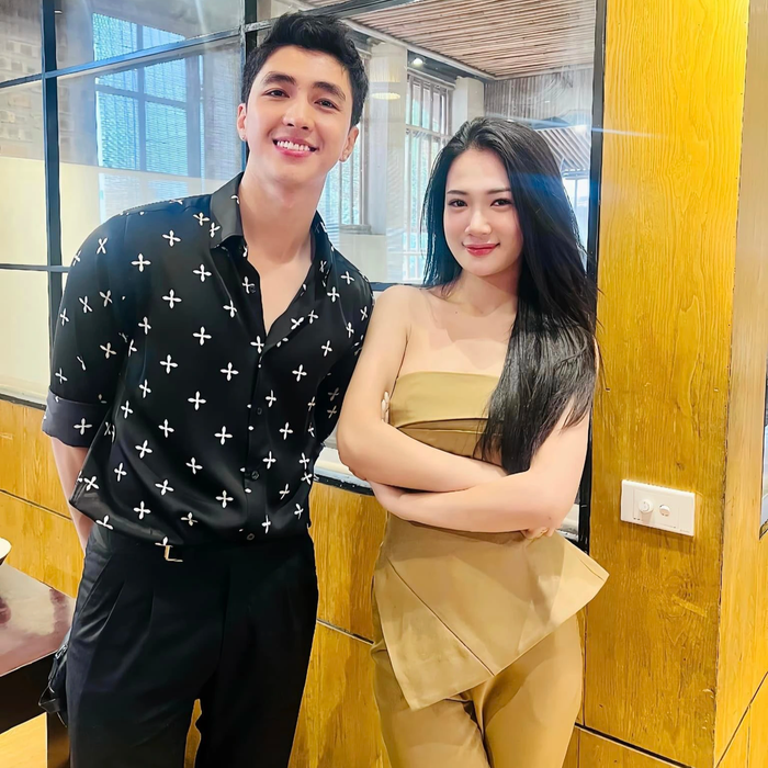 Thanh Huế và Bình An trong hậu trường Biệt Dược Đen.