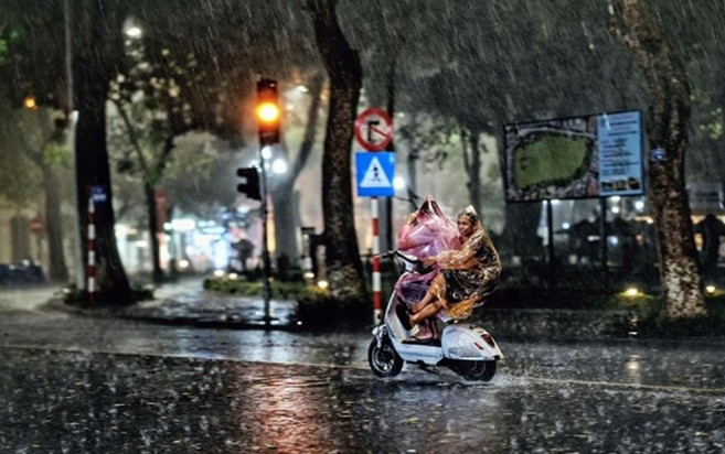 Diễn biến mới tình hình mưa dông miền Bắc Ảnh 2