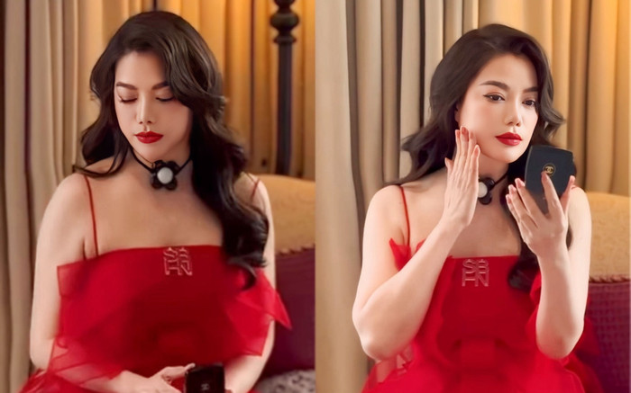 Trương Ngọc Ánh khoe vẻ đẹp nóng bỏng ở khách sạn hạng sang Ảnh 2