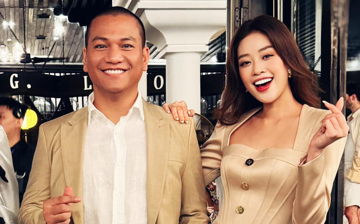 Hoa hậu Khánh Vân công khai làm điều đặc biệt với chồng giữa chốn đông người Ảnh 2