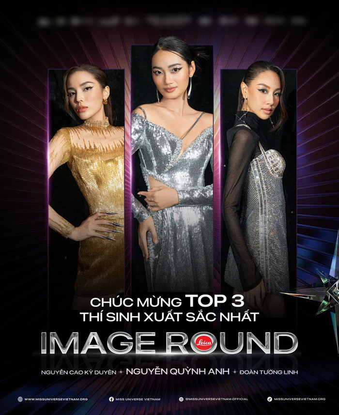 Kỳ Duyên nằm trong top 3 của phần thi phụ Image Round. 