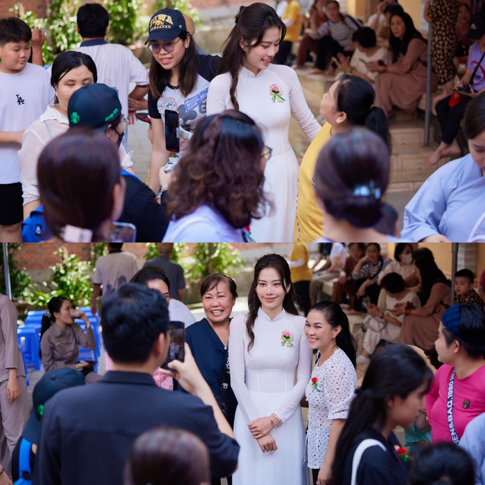 Nam Em được khán giả chào đón rất thân tình, nồng nhiệt. Ảnh FBNV