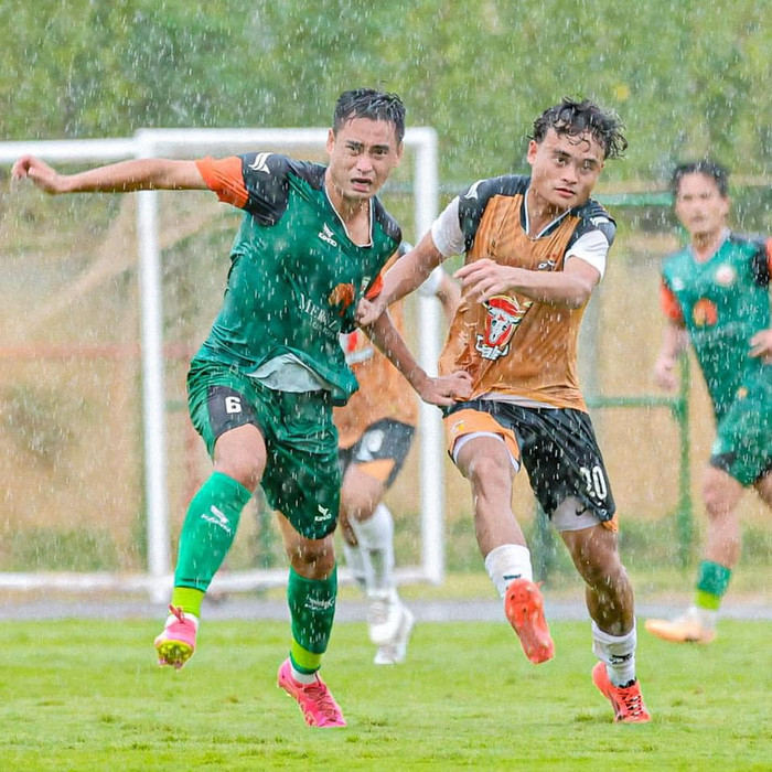 HAGL của bầu Đức sẽ rộng cửa vô địch giải tứ hùng nếu đánh bại tân binh giải hạng Nhất vào chiều nay. Ảnh: CLB HAGL