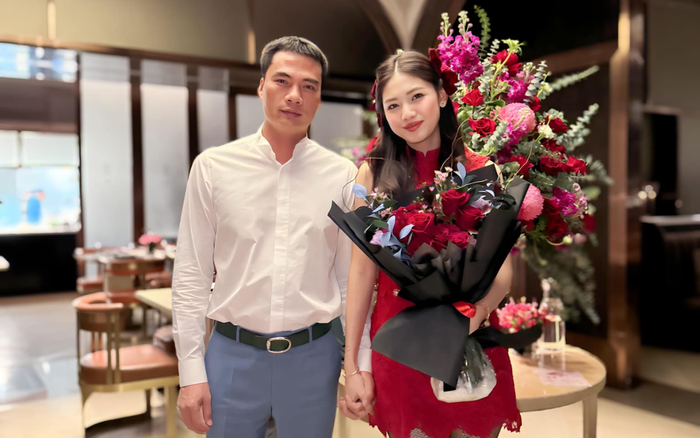 Á hậu Thanh Tú được chồng doanh nhân hết mực cưng chiều. Ảnh: FBNV