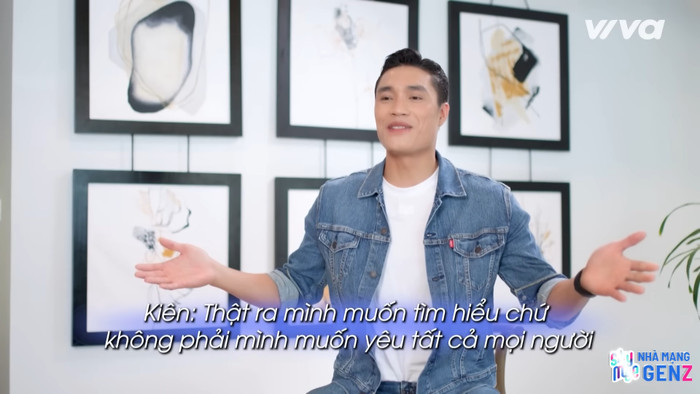 Mạnh Kiên từng chia sẻ: 'Thật ra mình muốn tìm hiểu chứ, không phải mình muốn yêu tất cả mọi người'