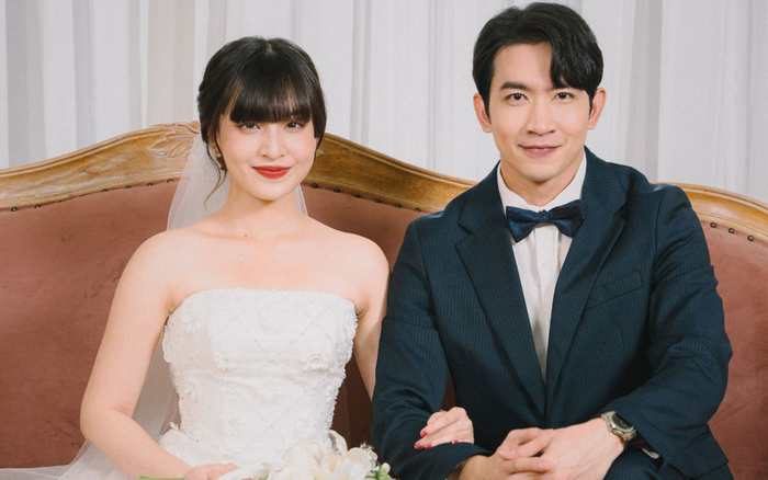 Ảnh cưới vừa được lan truyền của Thảo Tâm và sao nam lớn hơn 10 tuổi.