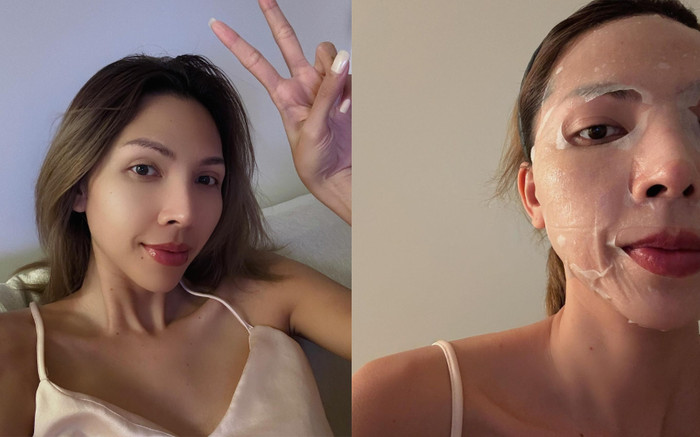Minh Triệu khoe mặt mộc, làn da căng bóng phát sáng gây chú ý Ảnh 2