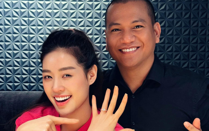 Hoa hậu Khánh Vân xác nhận quản lý hơn 17 tuổi là chồng sắp cưới Ảnh 2