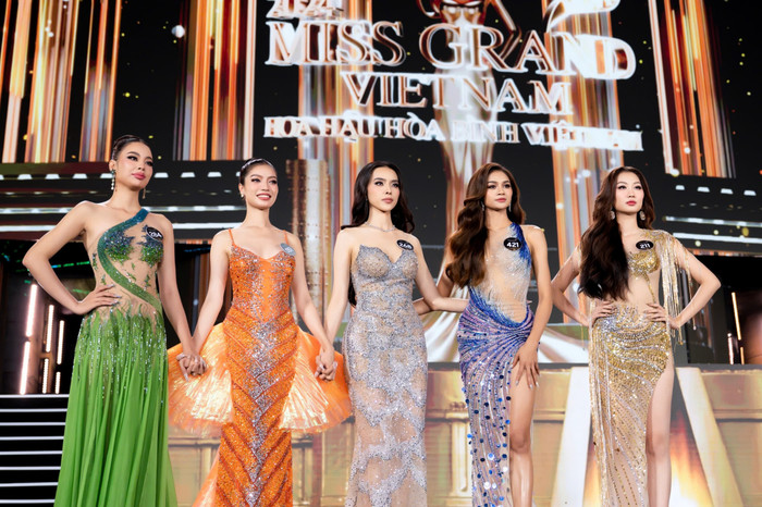 Top 5 Miss Grand Vietnam 2024.