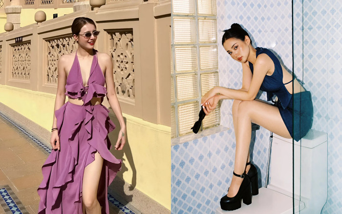 Em gái Công Vinh, Tâm Tít nhập hội diện đồ không nội y cùng dàn hoa hậu Việt Ảnh 2