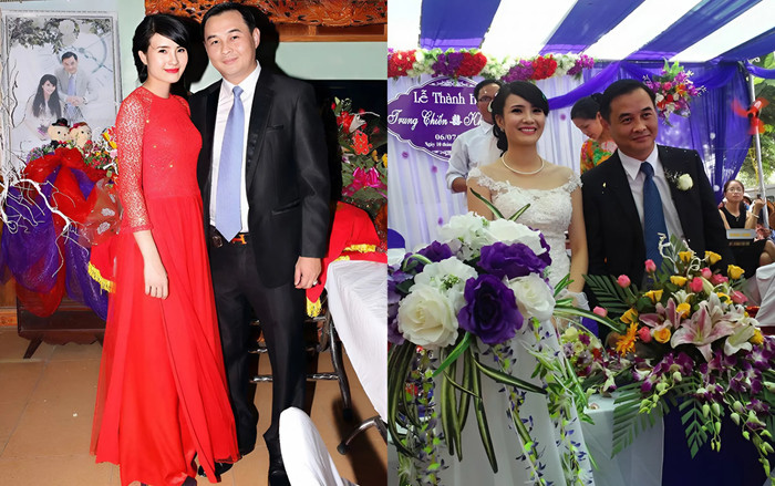 Ảnh cưới hiếm hoi của em gái Công Vinh.