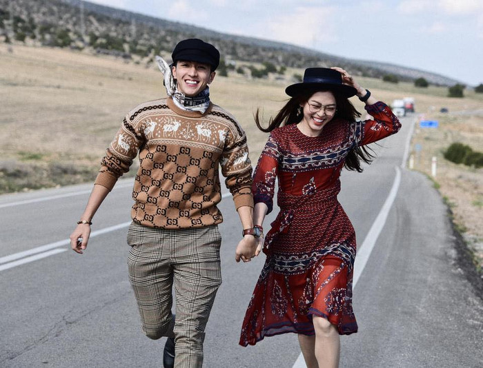 Bình An hiện có cuộc sống hôn nhân hạnh phúc với Á hậu Phương Nga. Ảnh: FBNV