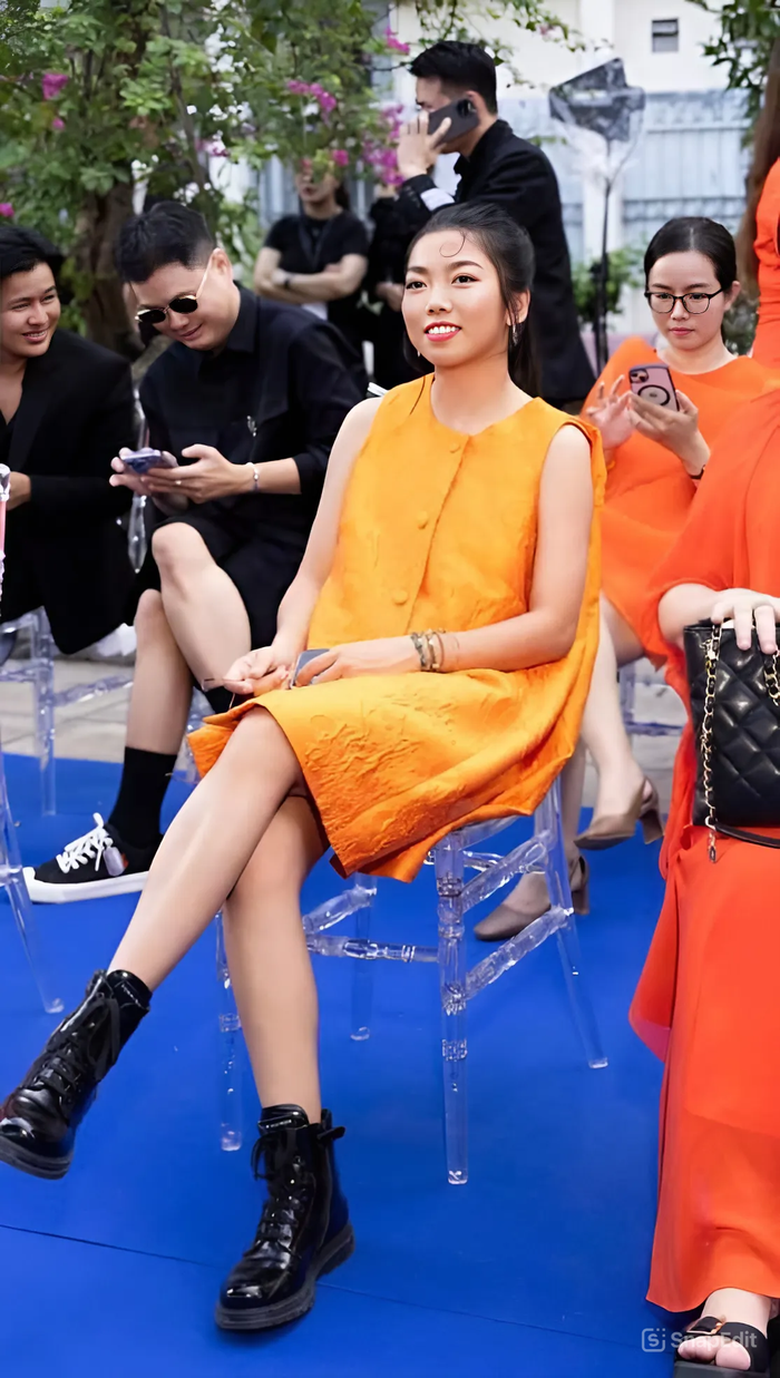 Huỳnh Như xinh đẹp tại show diễn thời trang diễn ra vào đầu tháng 8 vừa qua. 