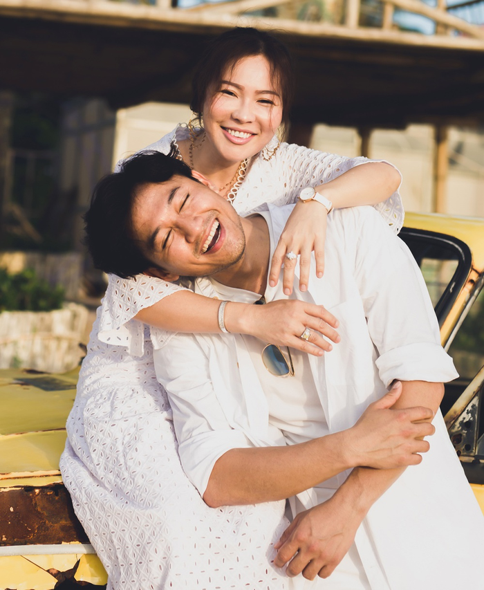 Quý Bình và bà xã doanh nhân hơn 7 tuổi - Ngọc Tiền.