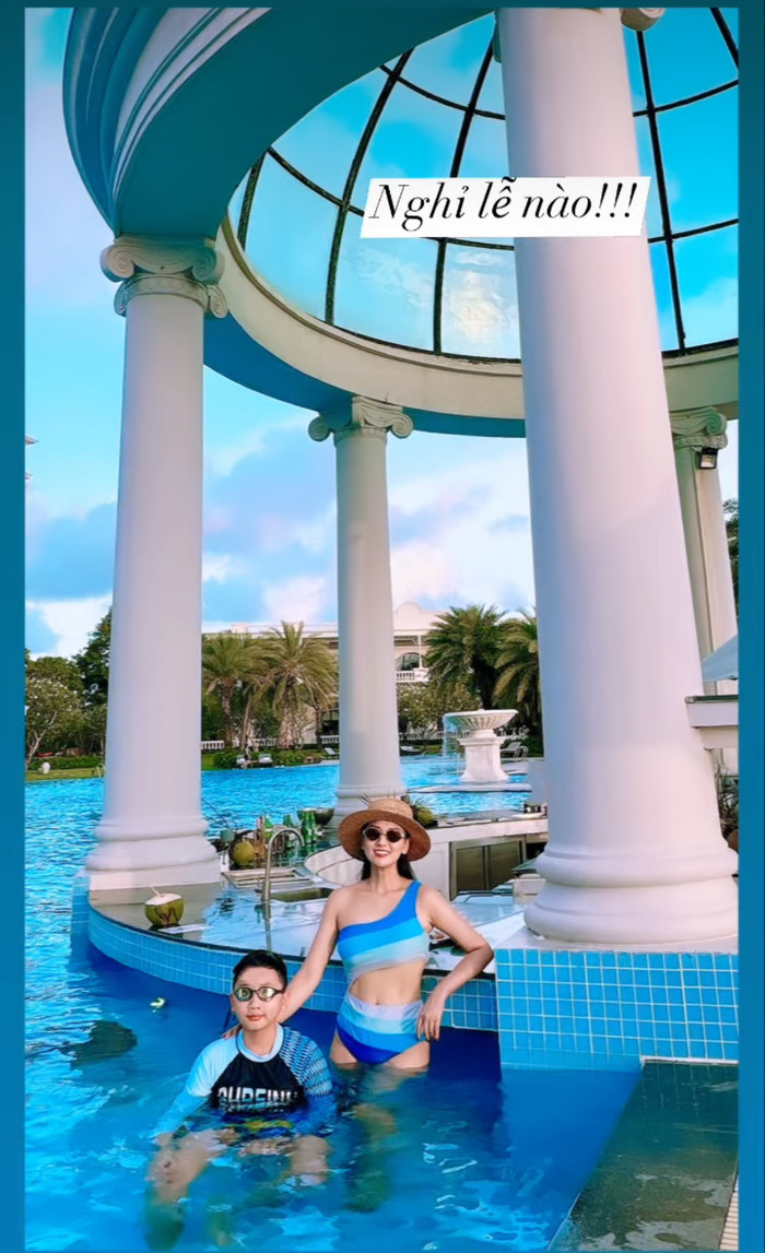 Nữ diễn viên Lã Thanh Huyền khoe vóc dáng đáng ngưỡng mộ 