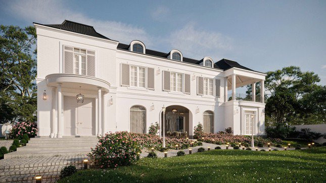 Cơ ngơi tiền tỷ của Vân Dung và quý tử Long Vũ: Lộng lẫy như lâu đài, mỗi tầng rộng hàng trăm mét vuông Ảnh 2