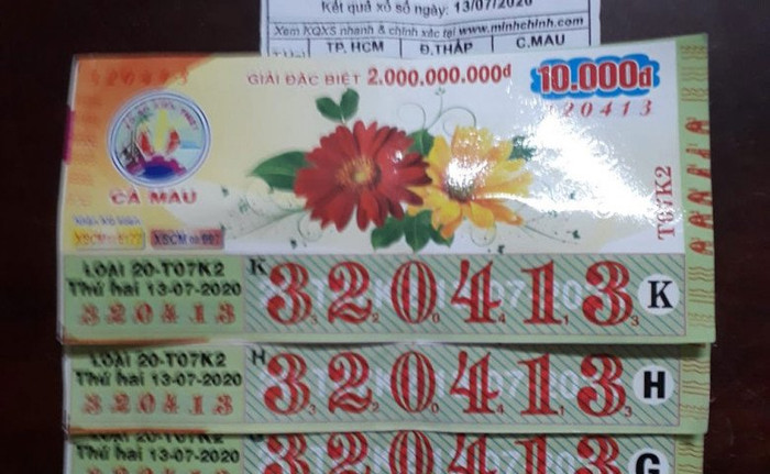 Anh L được thần tài đã gõ cửa nhà anh khi trúng số giải độc đắc lên tới 20 tỷ đồng